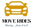 MoveRides logo — yellow and black ride-hailing brand with vehicle icon